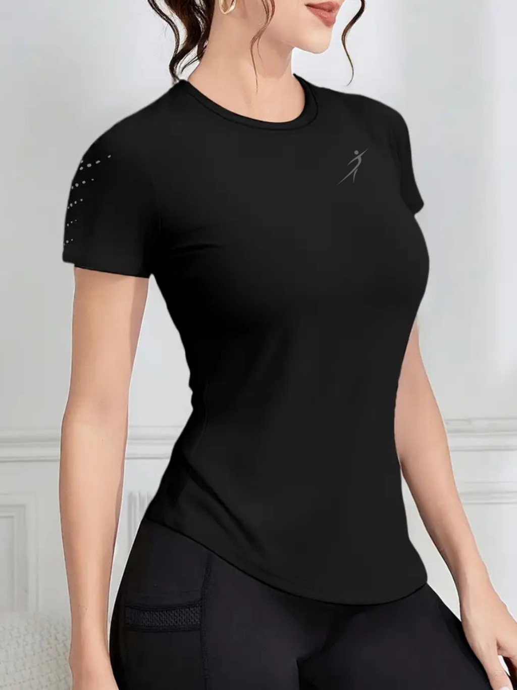 Camiseta Dry Fit Feminina Academia Caminhada Corrida Treino Proteção UV Envio Imediato