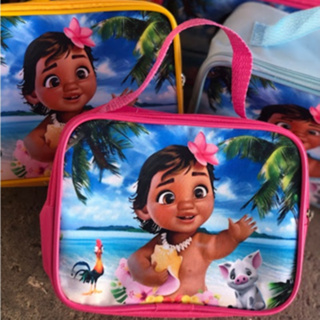 Kit 10 Bolsas Lembrancinhas Maletinha Personalizada Festa Moana Baby Frasqueira em Oferta na Shopee