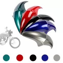 Paralama Dianteiro Titan 150 2004-2008 C/ Suporte Fixação – Cores: Verde Azul Vermelho Prata Preto