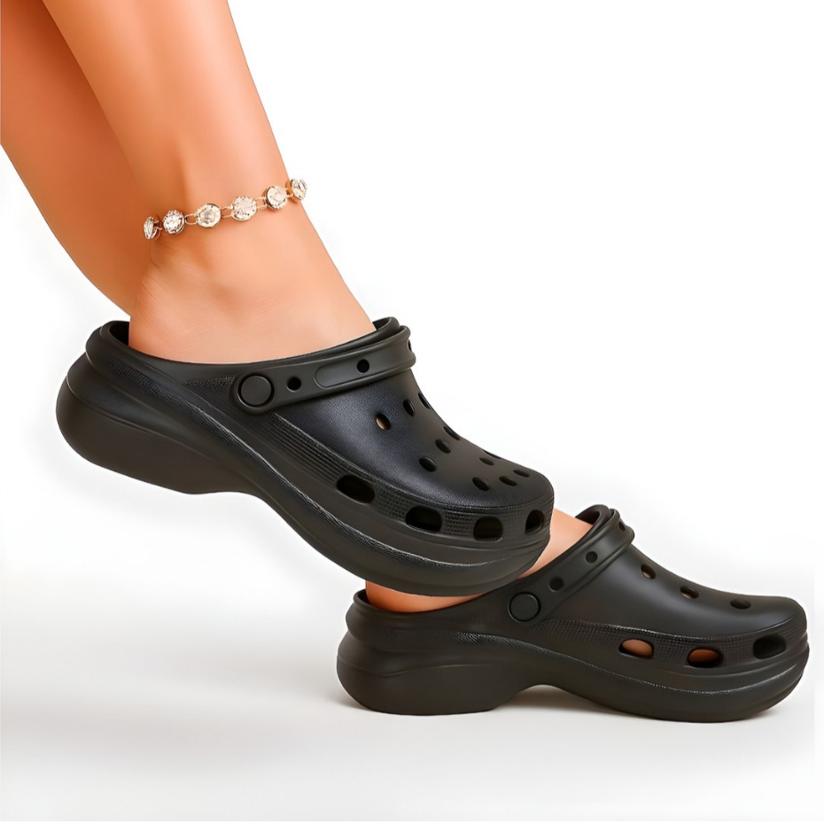 Babuche Nuvem Plataforma Sandália Feminina em EVA Premium Ortopédico Confortável em Oferta na Shopee