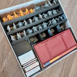 🧟‍♂️ Organizador para Zombicide 2ª Edição – Compatível com Cartas Sleeved e Sem Sleeve 🧟‍♀️