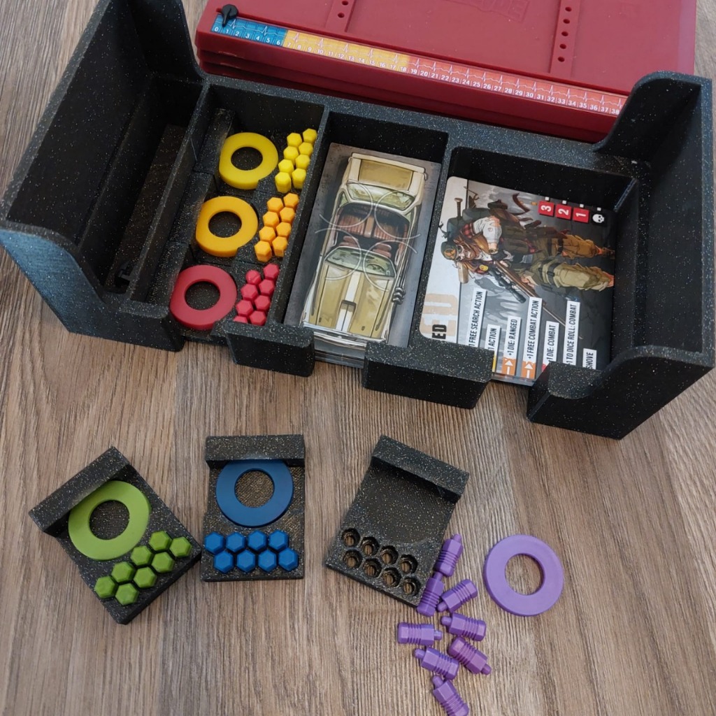 🧟‍♂️ Organizador para Zombicide 2ª Edição – Compatível com Cartas Sleeved e Sem Sleeve 🧟‍♀️ — imagem 2 de 2