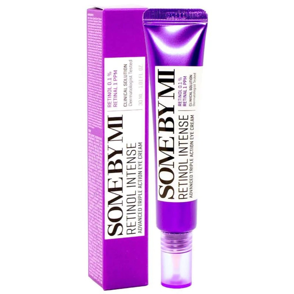 Retinol Intense Tripe Action Eye Cream 30ml - Some by Mi 100% ORIGINAL em Oferta na Shopee
