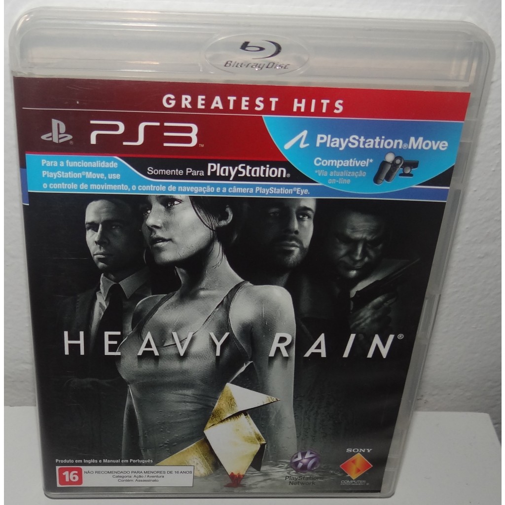 Heavy Rain PS3 (Mídia Física/Original)