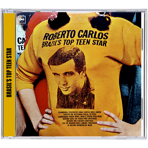 CD ROBERTO CARLOS BRASIL'S TOP TEEN STAR 1966 / EDÇAO VINYL DISC