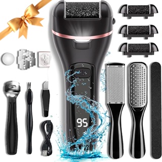 kit Lixa eletrica para pés Removedor Calos Esfoliante Elétrico Profissional Premium Com Tela Digital em Oferta na Shopee