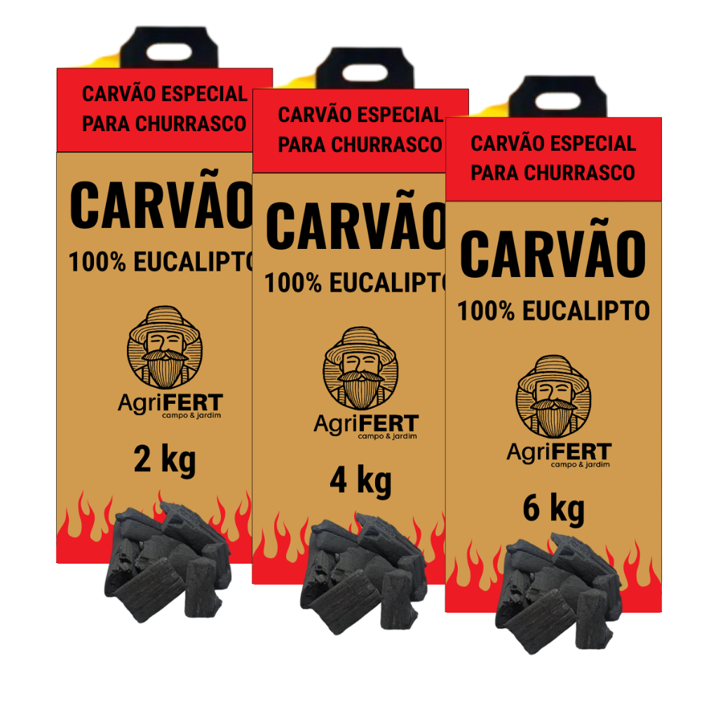 6kg Carvão Vegetal Natural De Eucalipto 100% Orgânico pedaços e tocos grandes Alta Temperatura