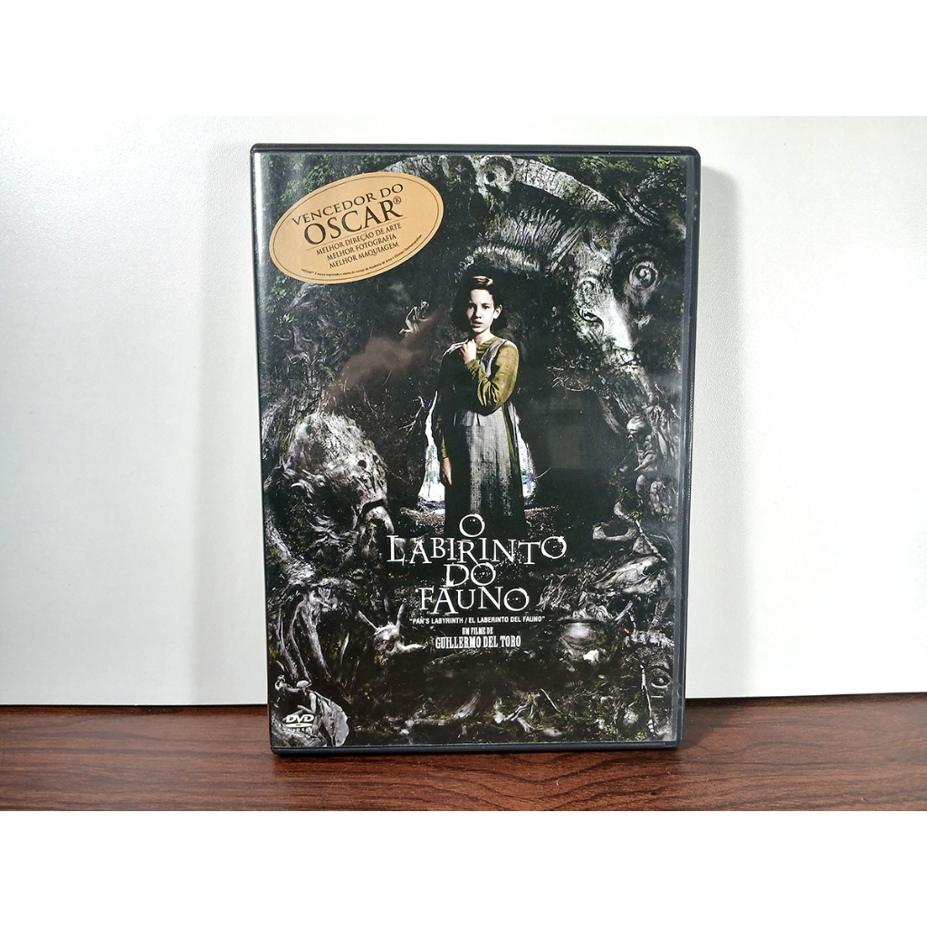 DVD O LABIRINTO DO FAUNO 2006 – USADO - ORIGINAL - Drama / Fantasia / Guerra