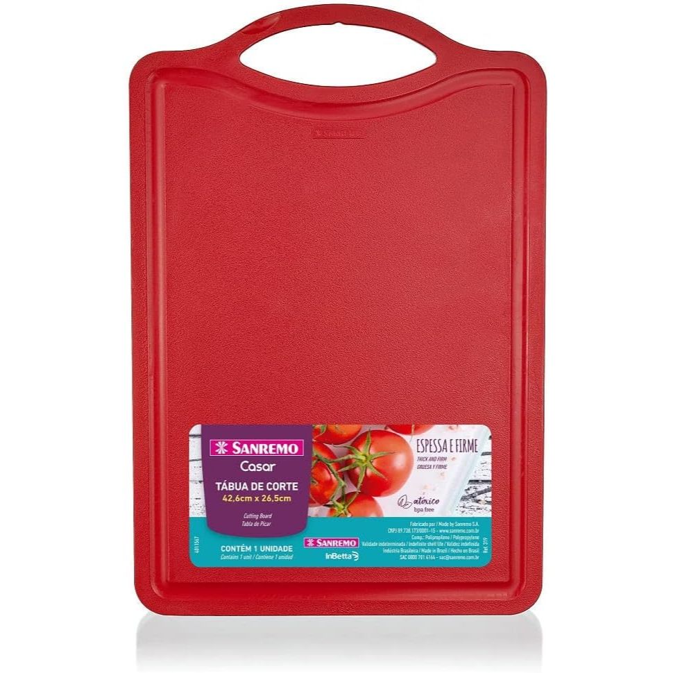 Tábua de Corte Sanremo Tamanho P G GG