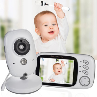 Baba Eletrônica Com Monitor Visão Noturna, Câmera c/ Audio Sensor de Temperatura