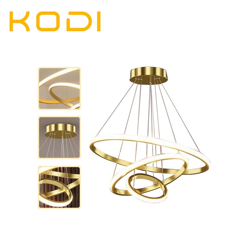 Lustre Nórdico 3 Luzes LED - Pendente para Sala e Cozinha | Design Moderno | 110V/220V-O15 em Oferta na Shopee