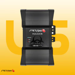 Módulo Amplificador Stetsom Vulcan 1200w Rms 1 Canal 2 Ohms