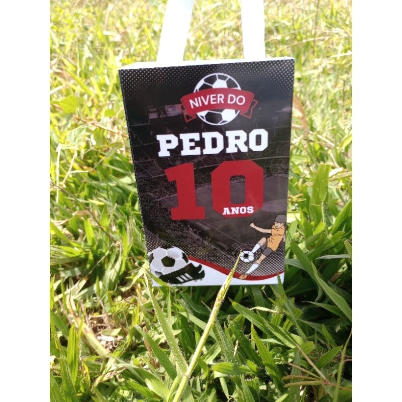 SACOLA PERSONALIZADA lembrancinha de time infantil FUTEBOL ⚽