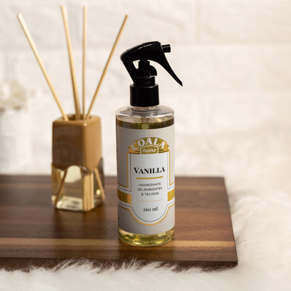 Detalhes do Kit Coala Home Vanilla - Difusor + Sbonete + Home Spray