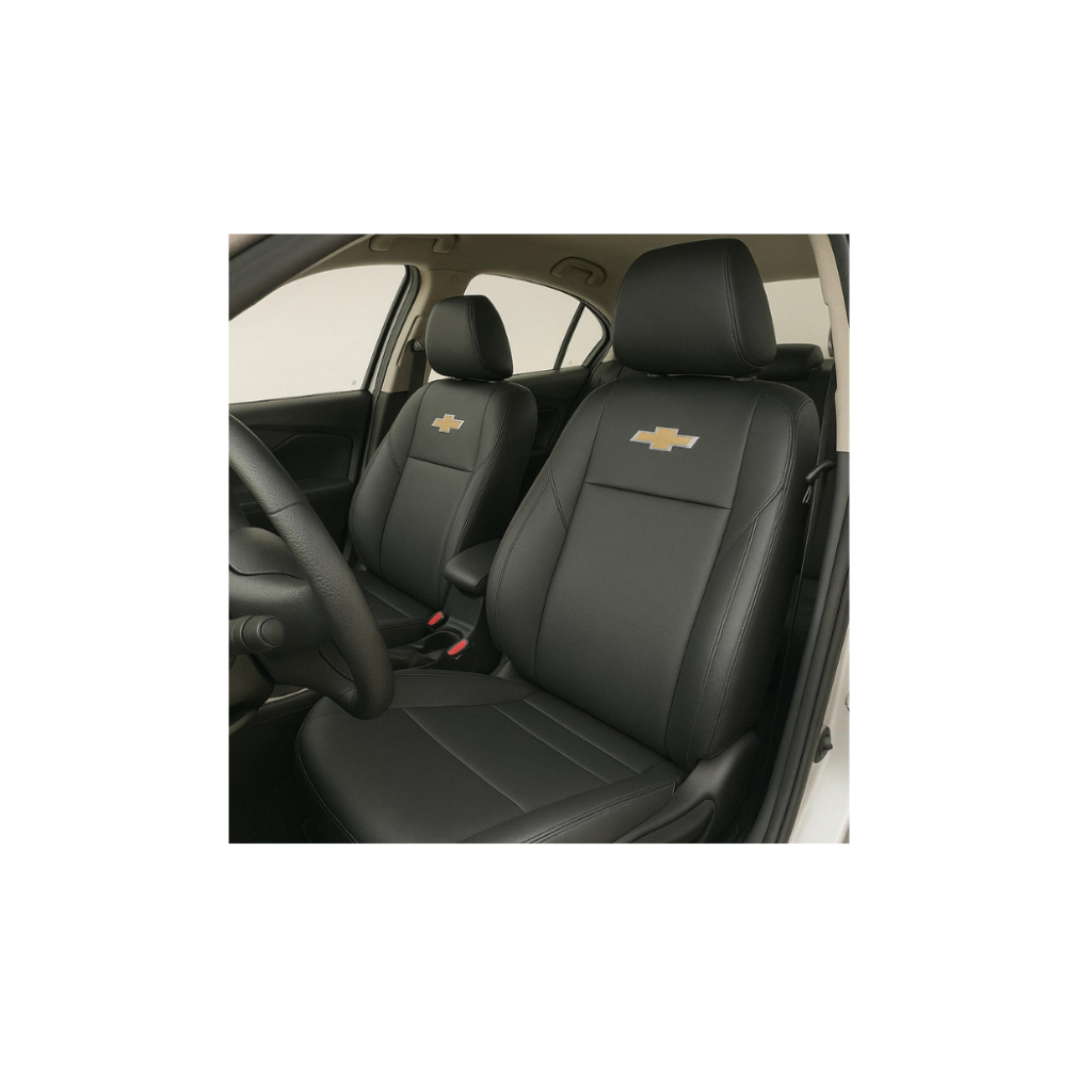 jogo de capas automotivas tecido couro para banco chevrolet monza tubarao onix tracker zafira vectra
