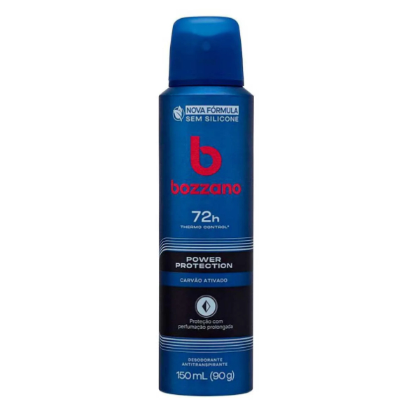 Desodorante Aerosol Bozzano Power Protection Masculino 48h 150ml em Oferta na Shopee