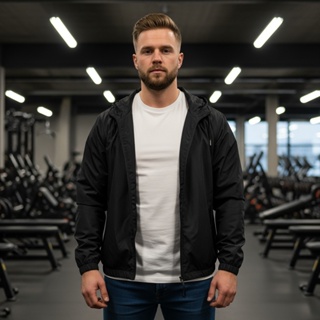 Jaqueta Corta Vento Masculino Plus Size Impermeável Liso em Oferta na Shopee