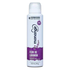 Desodorante Aerosol Monange Flor de Lavanda Antitranspirante 90g