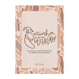Minha Gestação: 40 cards para a gestante abençoar seu bebê durante a gestação em Oferta na Shopee