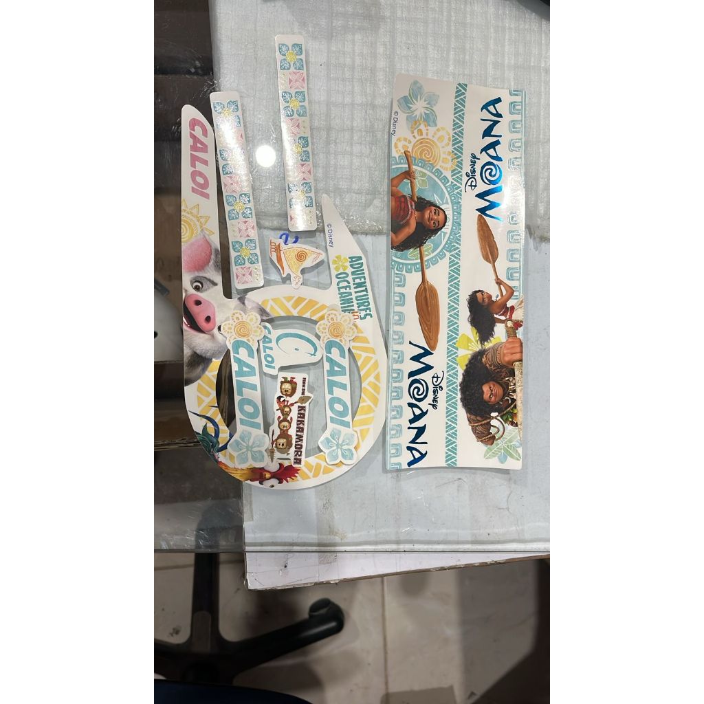 Kit de Adesivo da Moana Caloi Aro 16