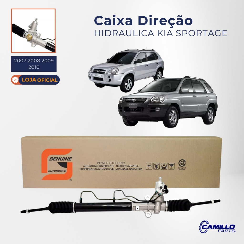 Caixa Direcao Hidraulica Kia Sportage 2007 2008 2009 2010