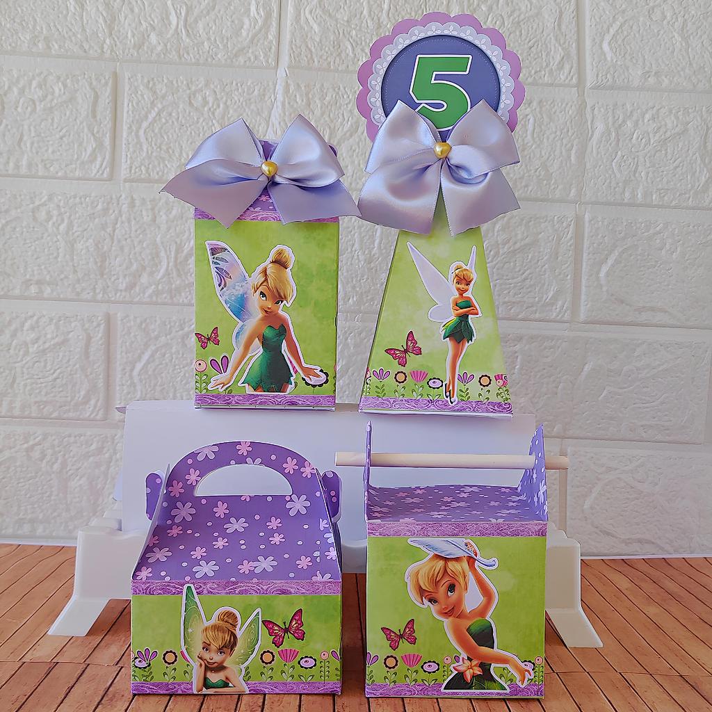 Kit Festa Tinker Bell Sininho Personalizados Lembrancinhas Festa infantil Aniversário