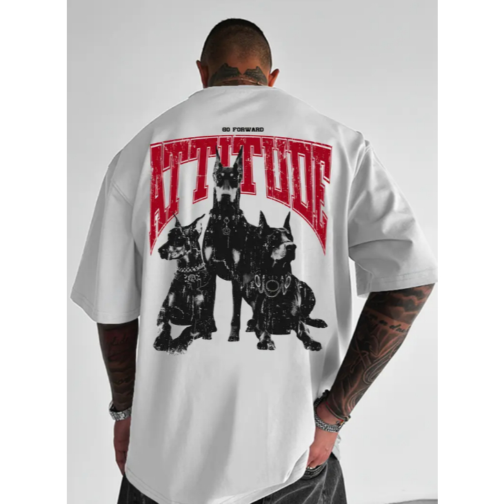 Camiseta Streetwear Cão Dobermann Cachorros De Confiança Atitude Lealdade Novo!