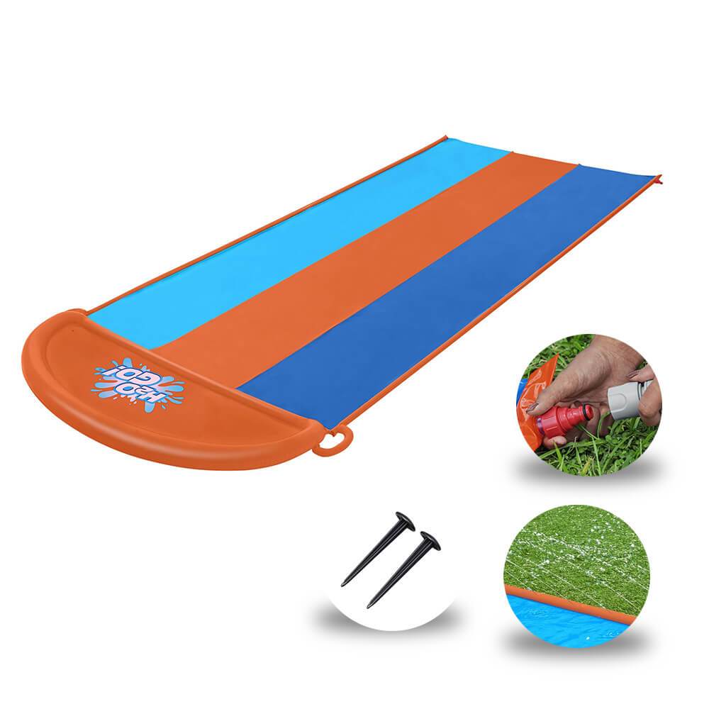 Escorregador Aquático Triplo 3 Pistas 4,88m H2OGO! Bestway em Oferta na Shopee