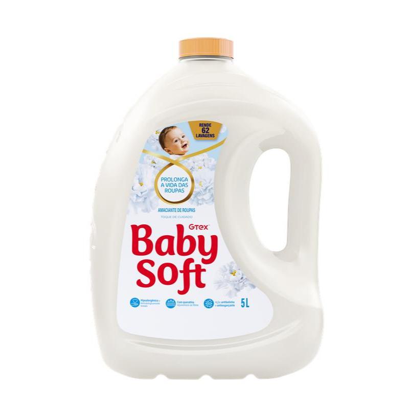 Amaciante Baby Soft Toque de Cuidado 5L