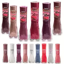 Esmaltes Dailus Cremosos Brilho Intenso Coleções Pipoca Doce Choco Cherry Taça de Cristal e do Amor - Escolha