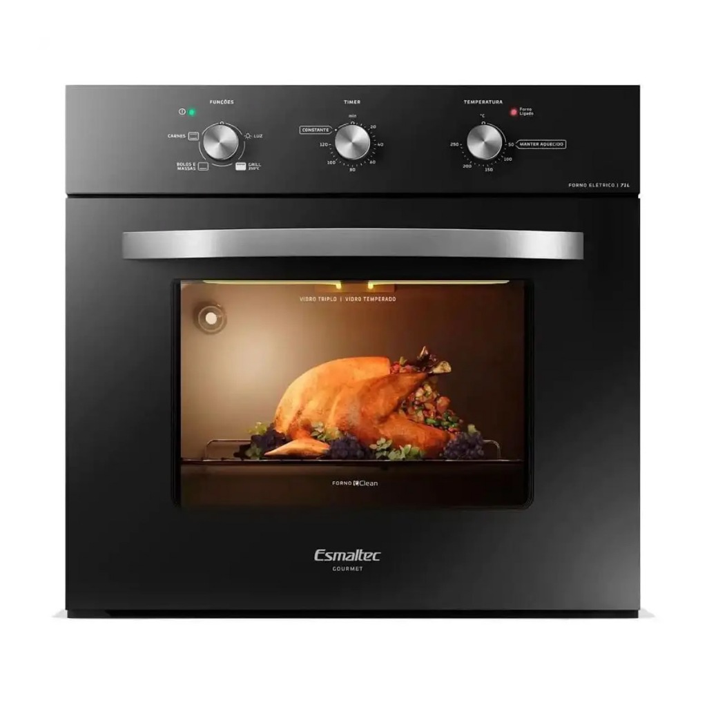 Imagem forno eletrico 71 litros embutir goumert esmaltec fe0171 220