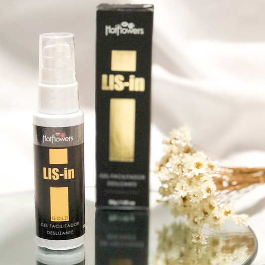 Lis In Gel Deslizante Facilitador Anal 90% - Hot Flowers em Oferta na Shopee
