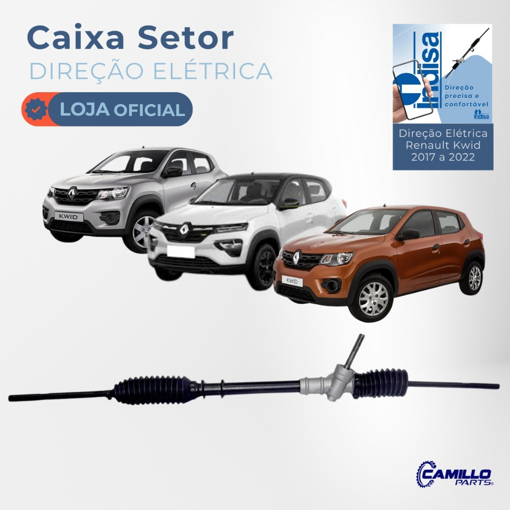 Caixa Setor Direção Elétrica Renault Kwid 2018 2019 2020