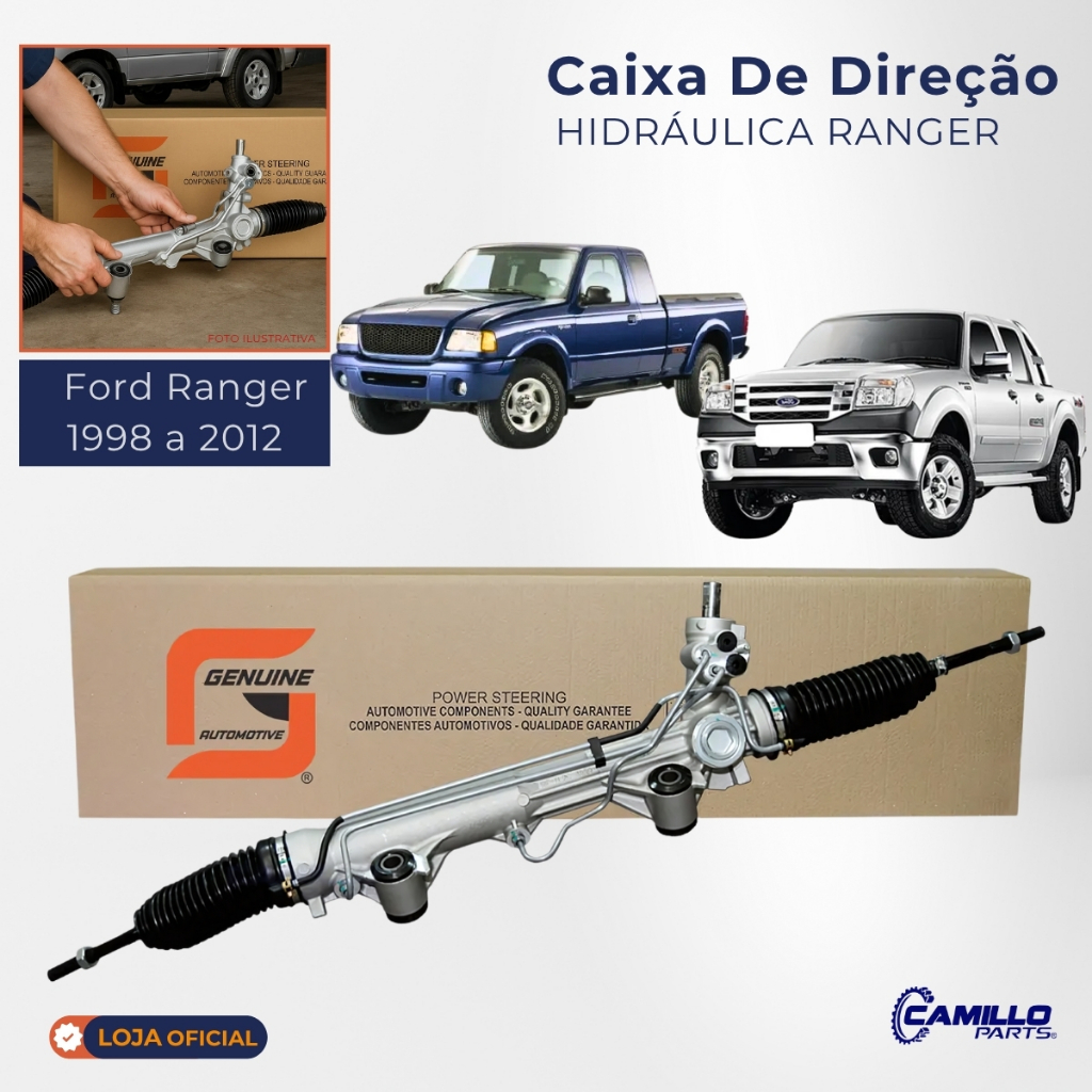 Caixa Direcao Ranger 2008 2009 2010 2011 2012