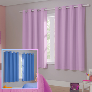 Cortina Blackout para Quarto Infantil – 2,20x1,30m Meninas e Meninos 100% Bloqueio da Luz em Oferta na Shopee