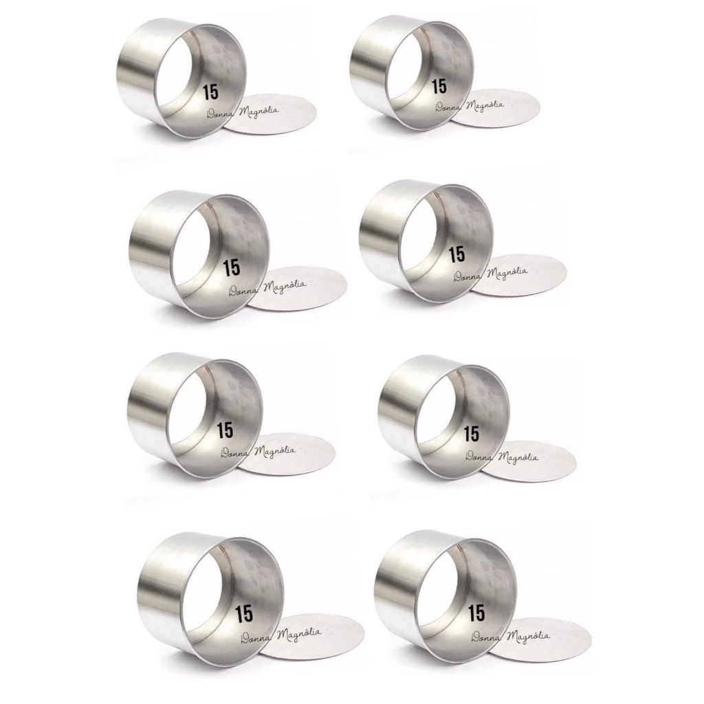 Forma Assadeira Bolo Redonda FUNDO REMOVIVEL ALTA N 15 x 10 cm Alumínio Escolha a Quantidade RA15 em Oferta na Shopee
