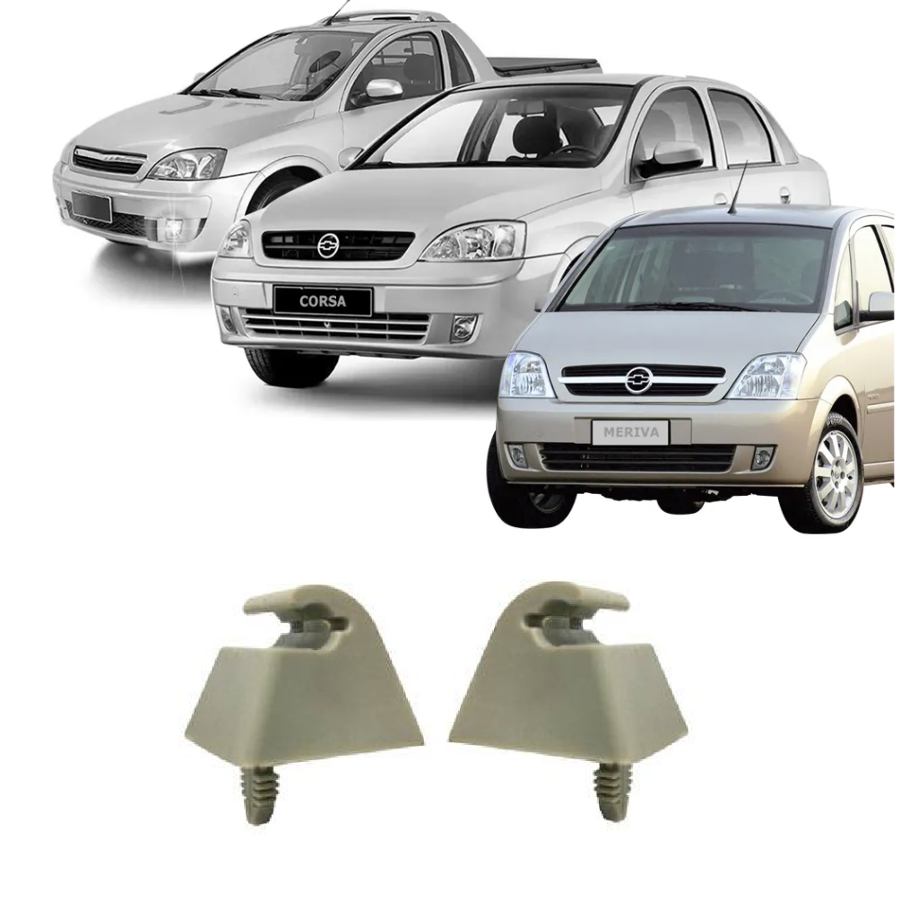 Par Suporte Quebra Sol Corsa 2 Hatch Sedan Montana Meriva
