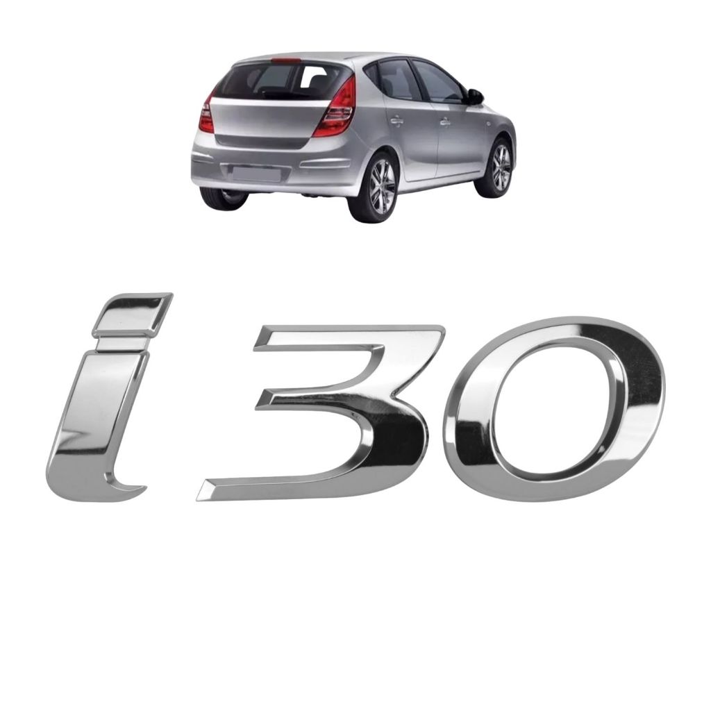 Emblema letreiro I30 – I30 2009 a 2016 em Oferta na Shopee