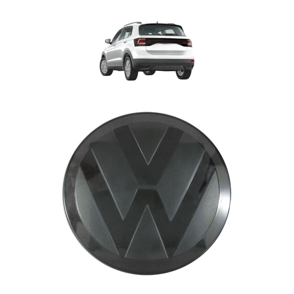 Aplique para emblema do Porta malas T-cross  Virtus aplique Fumê em Oferta na Shopee