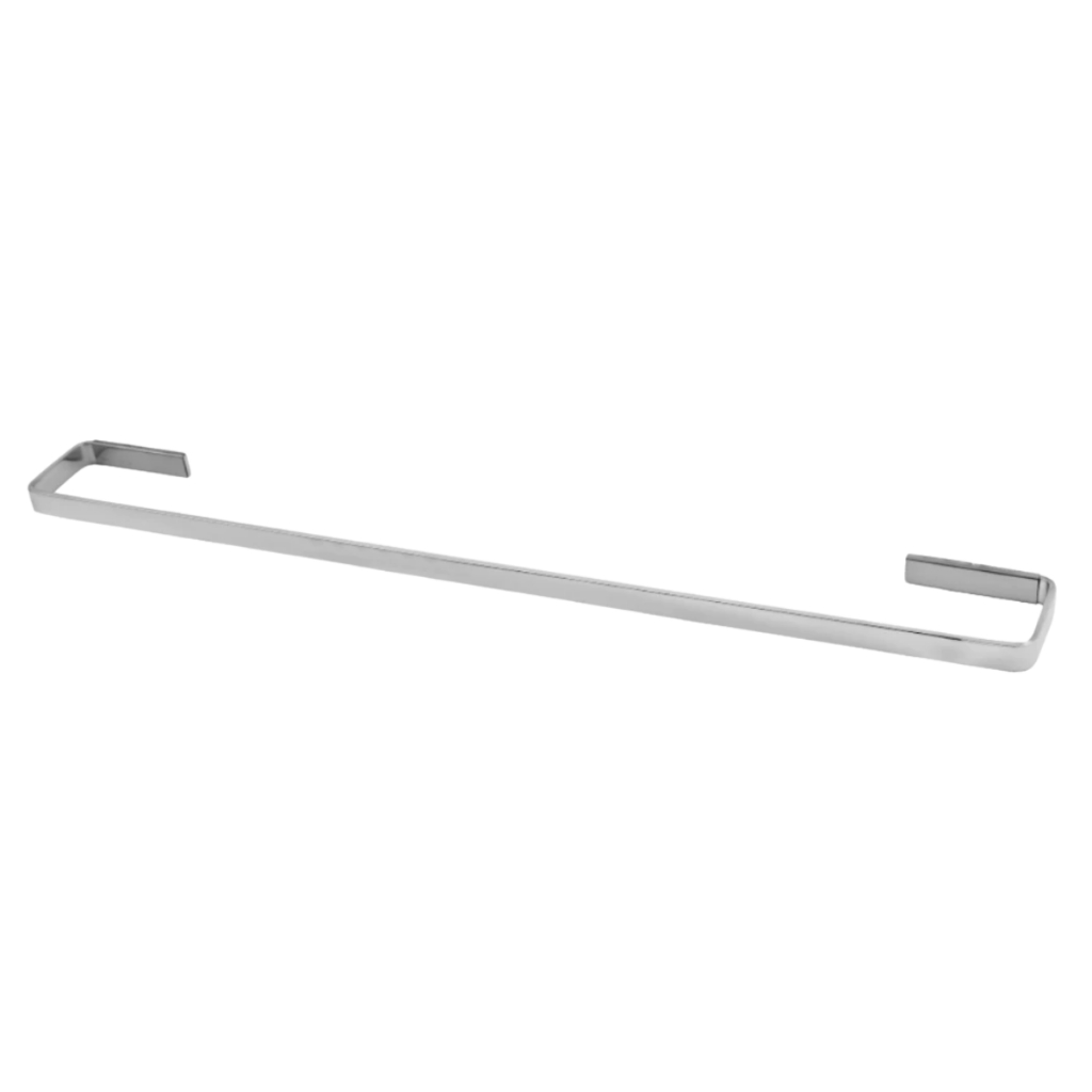 Suporte para toalha de banho quadrado de alumínio polido em Oferta na Shopee