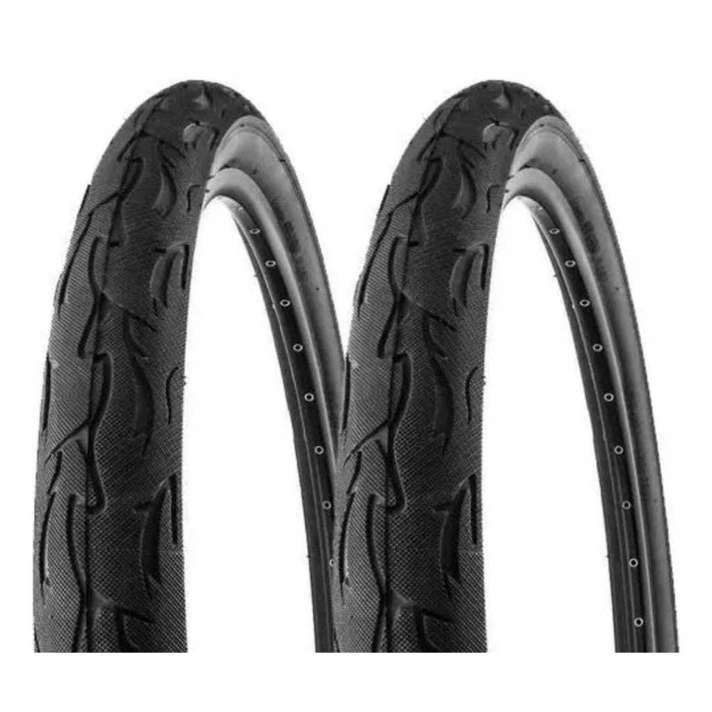 Pneu Bicicleta Vee Rubber Aro 26 X 3.0 Flame Slick Balão Gios, Vikingx, Hupi Kit 2 Unidades