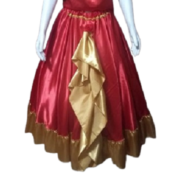 SAIA COM 6M DE RODA-sem blusa-roupa de umbanda-ENVIAMOS O MAIS RÁPIDO POSSÍVEL