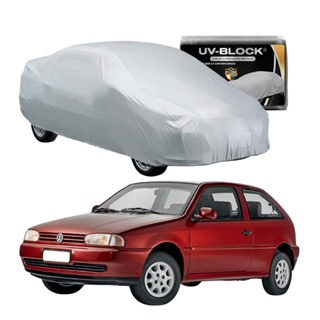 Capa Cobrir Carro Volkswagen Gol G2 - Lona Impermeável ANTI-UV Bloqueia Sol e Chuva em Oferta na Shopee