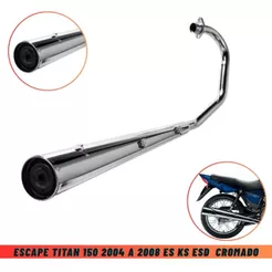 Escape Titan 150 2004 2005 2006 2007 2008 Es Ks Esd Cromado
