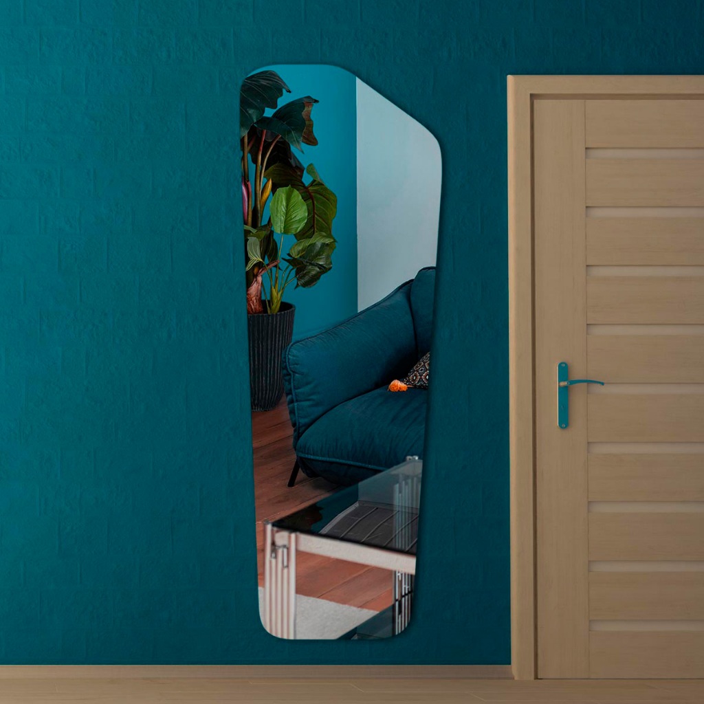 Espelho Grande Corpo Inteiro Orgânico 70x170cm - Modelo Texas