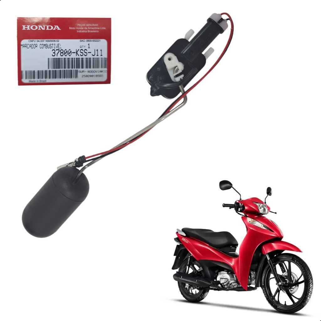 Marcador Combustivel Boia Honda Biz 125 Ex 2016 a 2026 Original