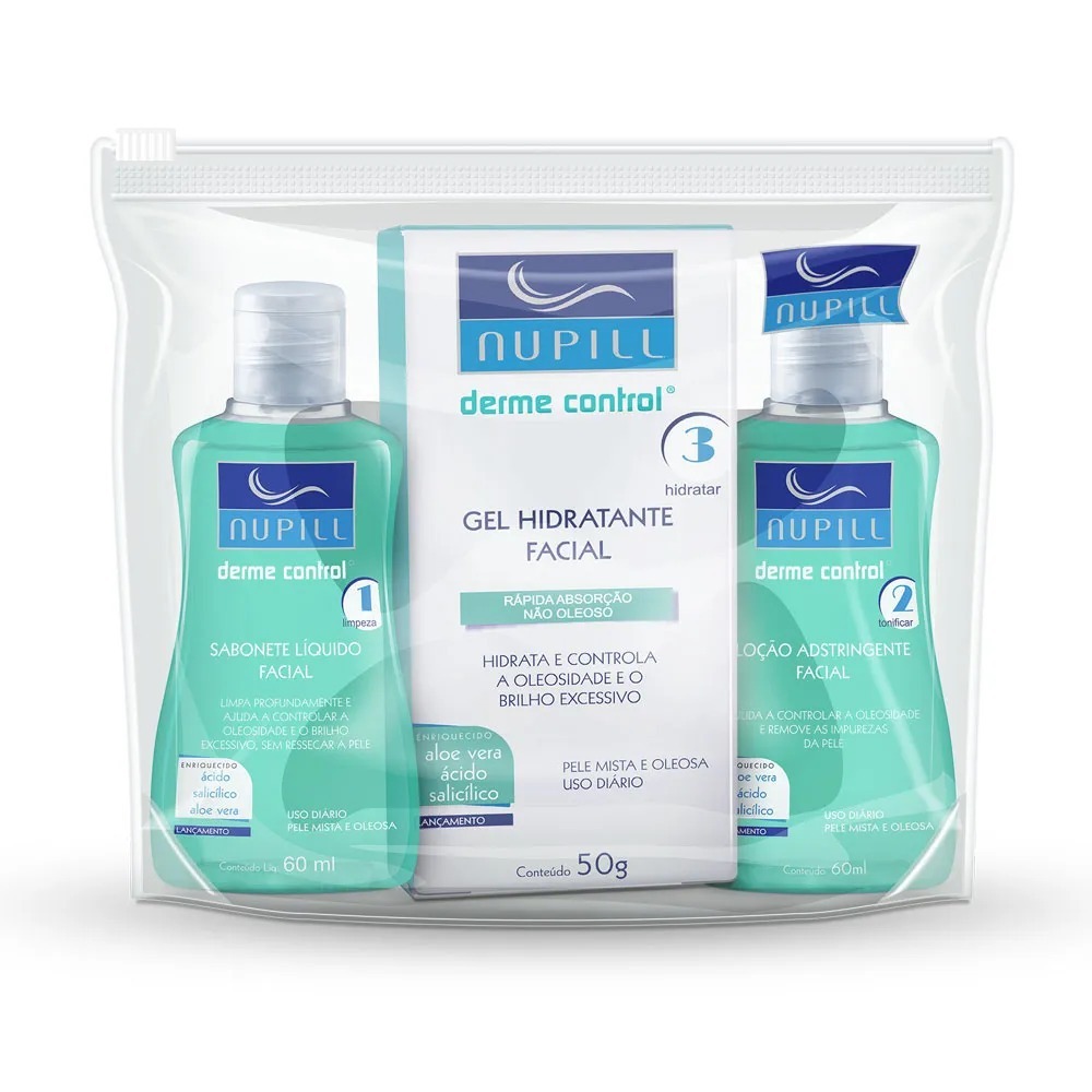 Nupill Travel Kit Derme Control Anti Acne