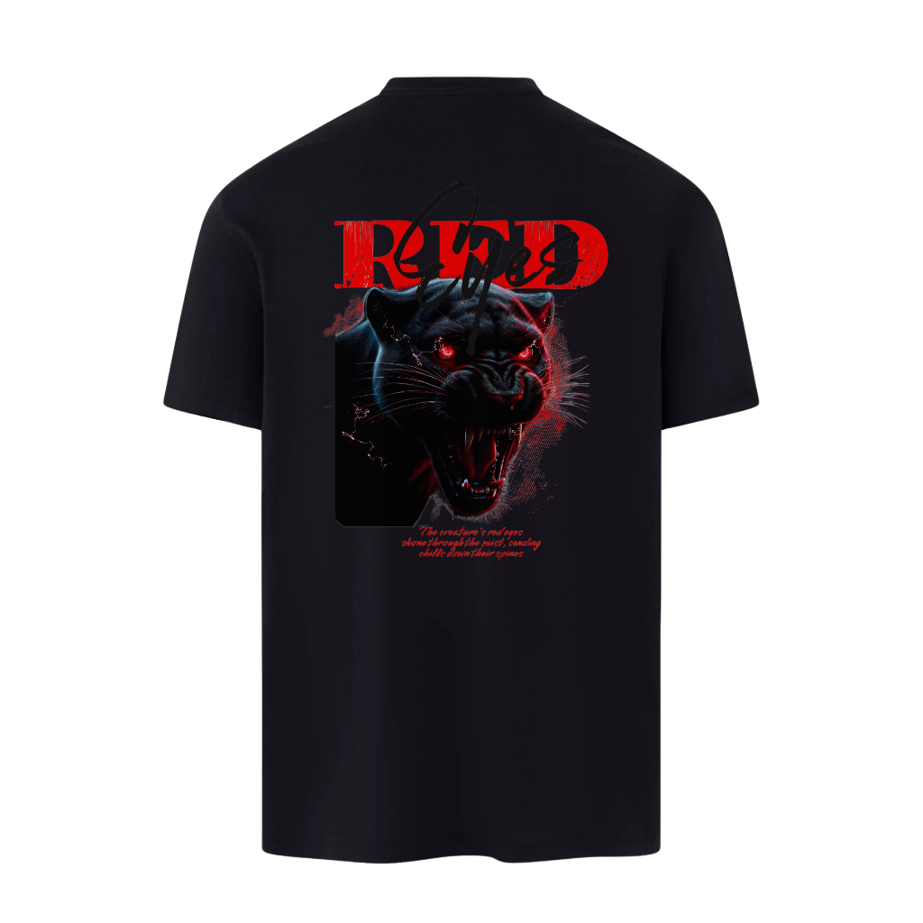 Camiseta Streetwear Básica Confortável Modelo "Pantera Red" em 100% Algodão | Casual e Estilosa | Lançamento Exclusivo