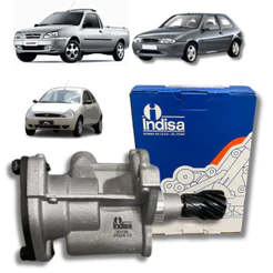 Bomba de Óleo Para Veículos Ford: ka, Fiesta e Courier Motores 1.0 e 1.3 de 1994 até 1999 Original Indisa de Qualidade