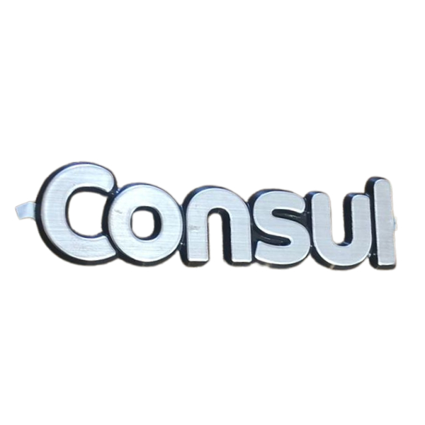 Emblema Adesivo Consul Original Para Geladeira, Frigobar E Lava Louça
